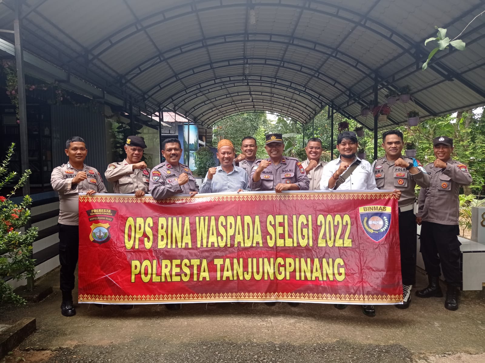 Opersi Bina Waspada 2022 Polresta Tanjungpinang Sambangi Tokoh Agama Dan Tokoh Masyarakat Tanjungpinang