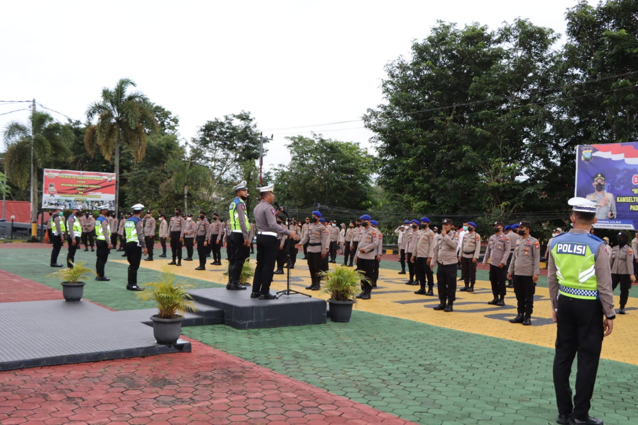 Satlantas Polresta Tanjungpinang Gelar Pelatihan Pengaturan Lalulintas di daerah Rawan Macet